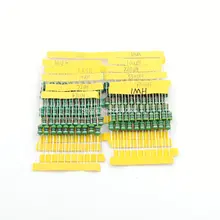 Anel colorido de anel, 120 pçs/lote 1w 12 tipos 1w indutância cada 10 indutores sortidos conjunto 2.2uh-1mh