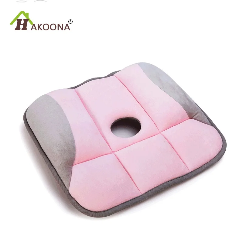 HAKOONA Pink Office Cushion Butt Shaping Cushions Seat Cushions in