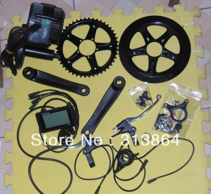 Top New model 8fun/bafang central drive motor 48Volt 750W complete kit for coverting electric bicycle 0