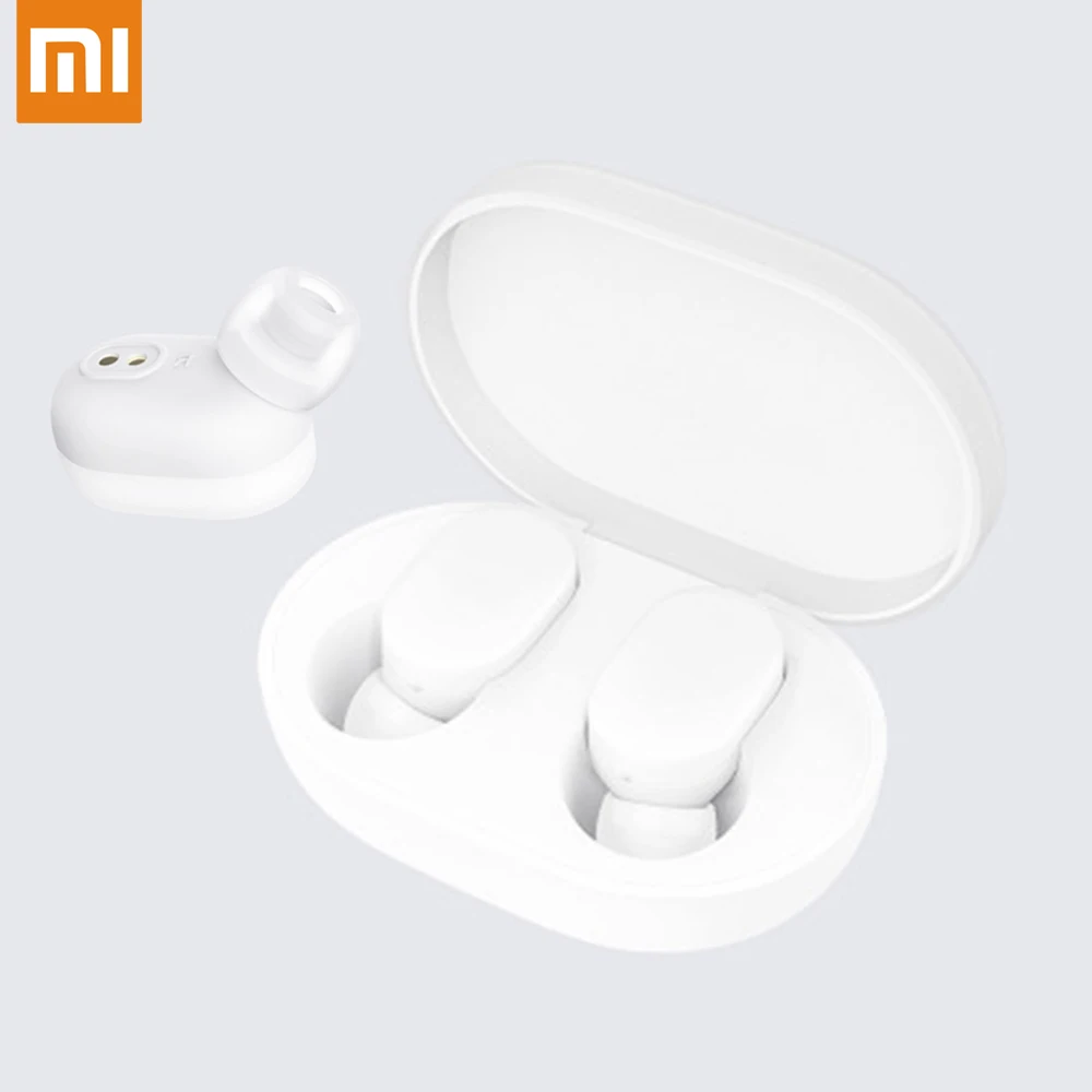 

Xiaomi AirDots bluetooth Earphone Airdots Youth bass ANC in-ear With Mic with Charging Dock Box Binaural TWS Earbuds for Android