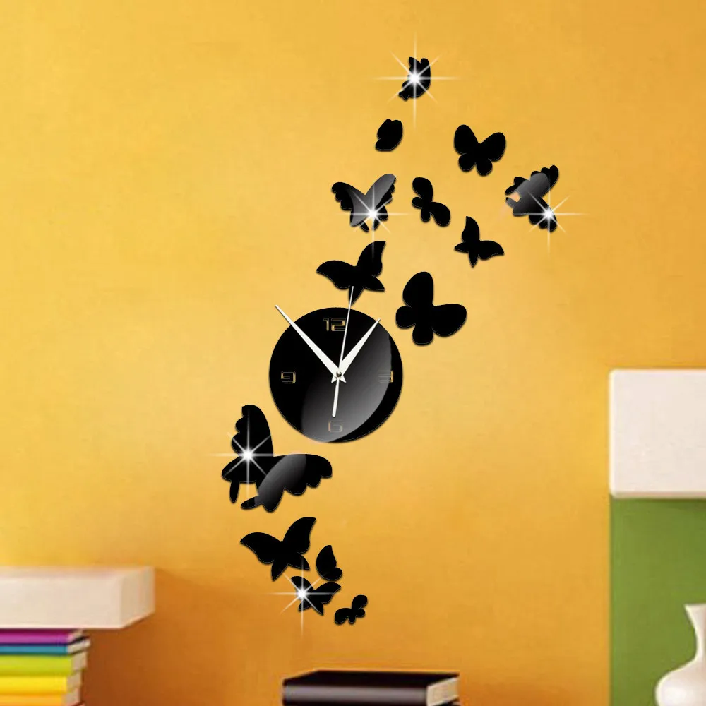 BUTTERFLY CLOCK (5)