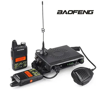 

Baofeng Mini Mobile Car Transceiver 20 Channels UHF 400~470Mhz 15W Transmit Power iechle Radio & 2 Mini Handheld Walkie Talkies