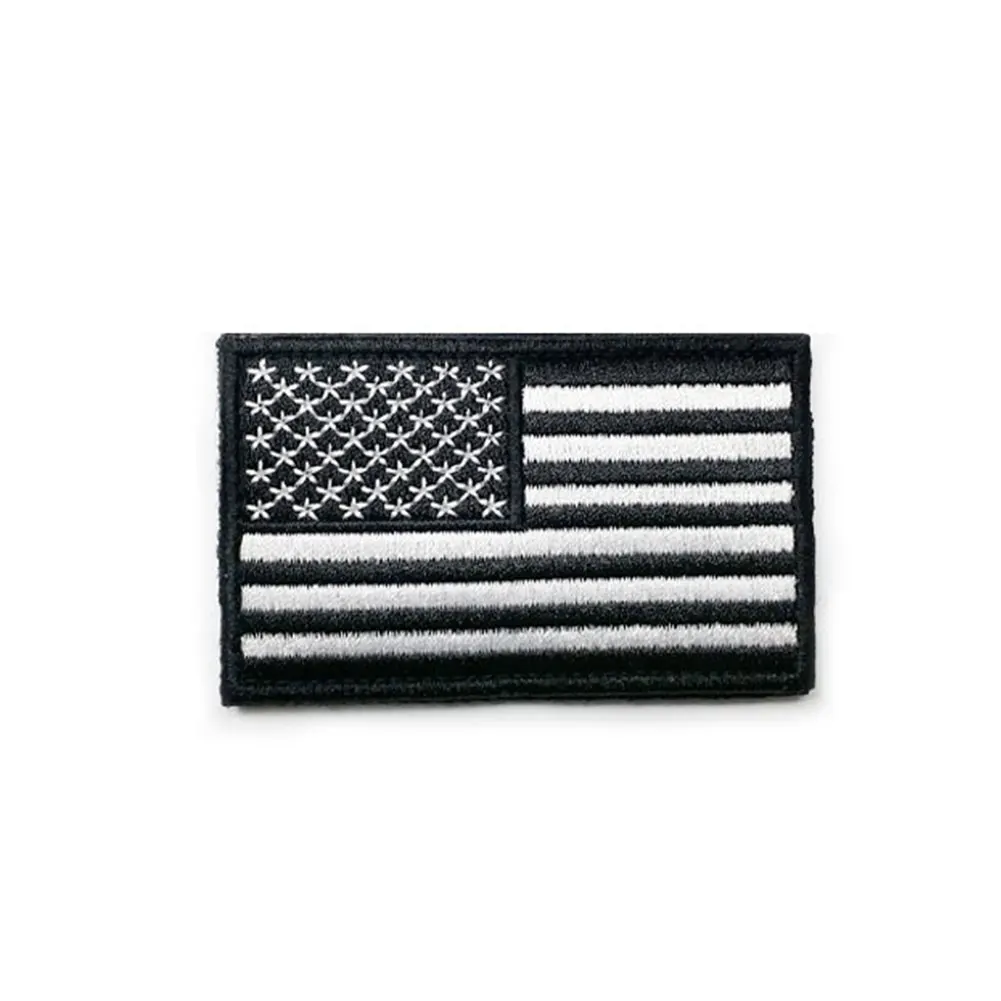 4 Вышитый Флаг США, значок, армейский значок, знак отличия, военный Американский нарукавник в виде флага США, значки флага США(стиль 1 - Цвет: 4