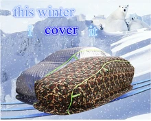 OTLEY cubierta del coche de protección de invierno, espesar con algodón, resistente al agua, defensa de la nieve, a prueba de granizo, resistencia-40 grados y por debajo