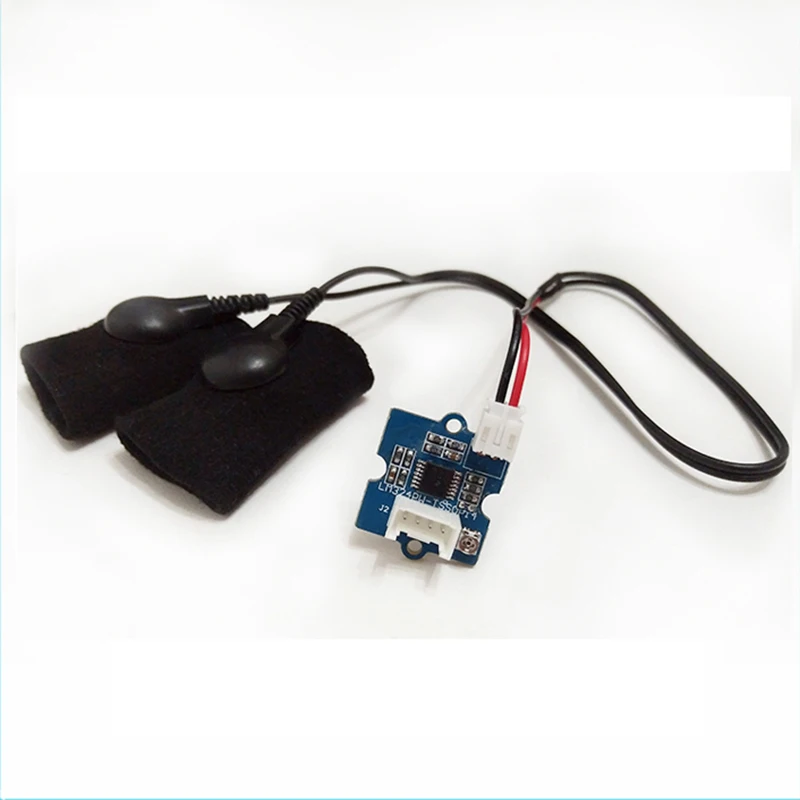 Sensor de Resposta da Pele Gsr-sudorese do Sensor Mensurável da Condutividade da Resistência da Pele Galvânica Atual Suite Sensor - Image 2
