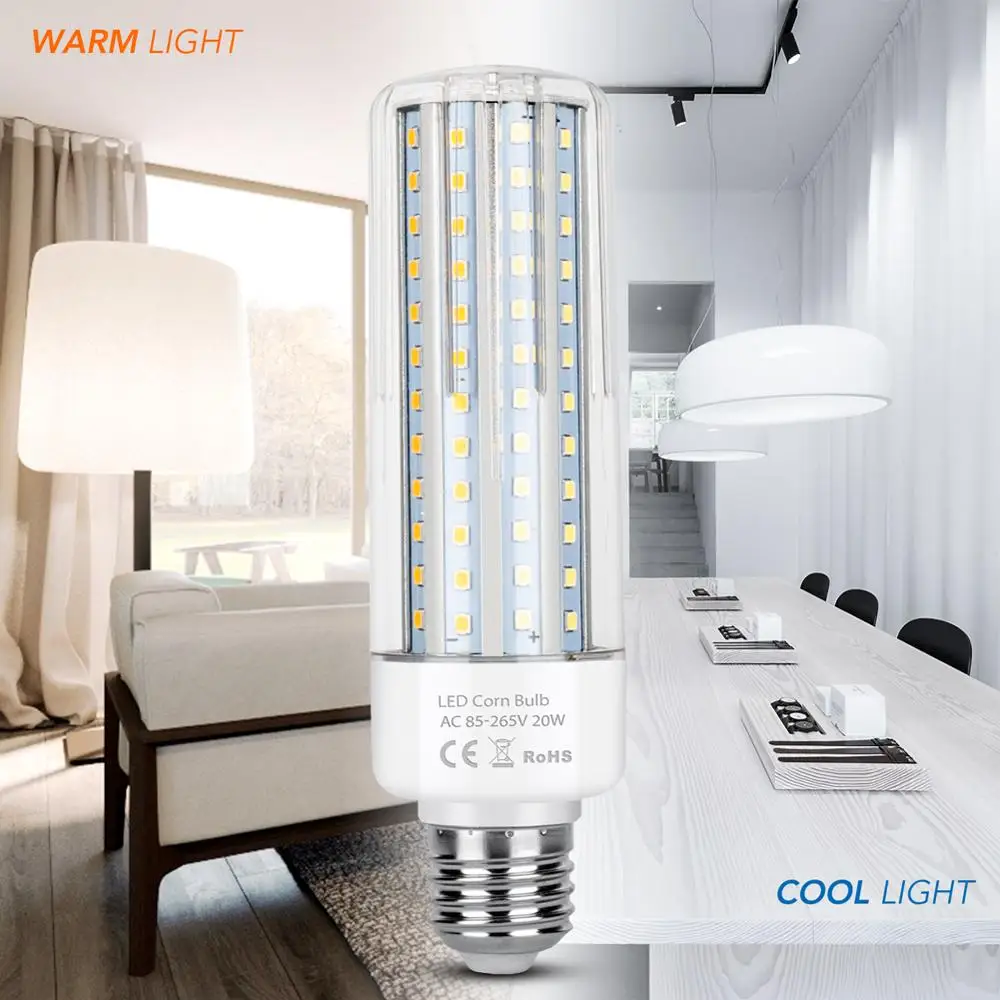 

E14 Led Bulb Light 220V Led Lamp Corn Bulb SMD2835 Bombillas Led E27 Candle Lampada 110V Home Ampolletas Led Casa 5W 10W 15W 20W