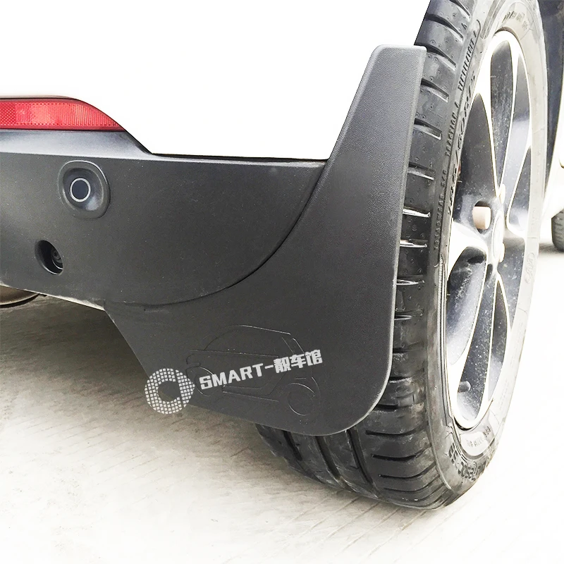 4 шт. Автомобильные Брызговики для Smart 451 453|Грязезащита| |
