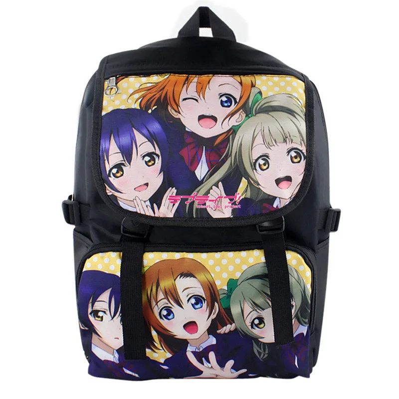

Anime Fairy Tail Waterproof Laptop Backpack/Double-Shoulder Bag/School Bag Printed with Honoka/Kotori/Sonoda Umi