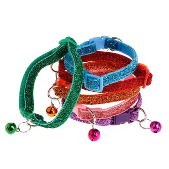

Pet Collar Luminous Shiny Dog Puppy Cat Kitten Anti Lost Necklace Strap Adjustable Belt Buckle Supplies Accessories Decoration