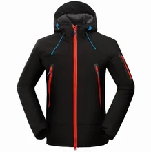 Мужская Флисовая Куртка Windstopper непромокаемые походные куртки уличные толстые зимние пальто треккинг Кемпинг лыжный