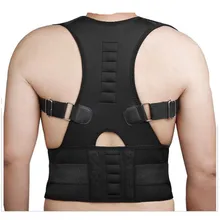 Магнитный корсет для поддержки осанки на спине, регулируемый корсет для коррекции фигуры, корсеты для коррекции спины и плеч, Корректирующее белье для здоровья
