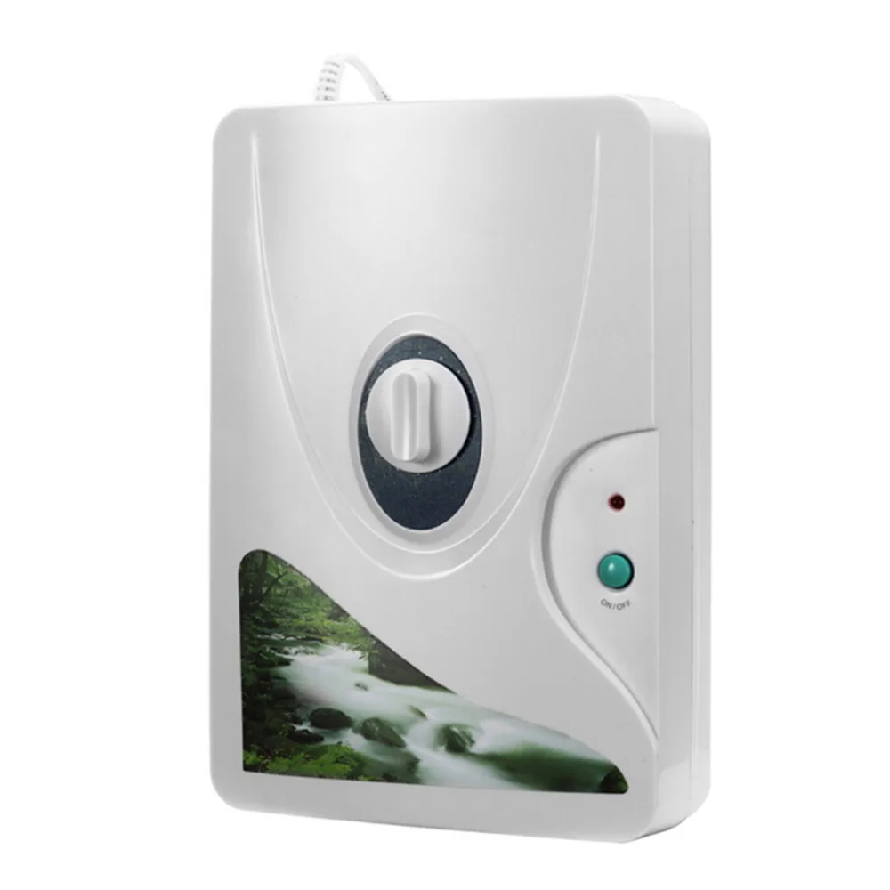 

600mg/h Ozone Generator Ozonator Wheel Timer Air Purifiers Oil Vegetable Meat Fresh Purify Air Water Droshipping