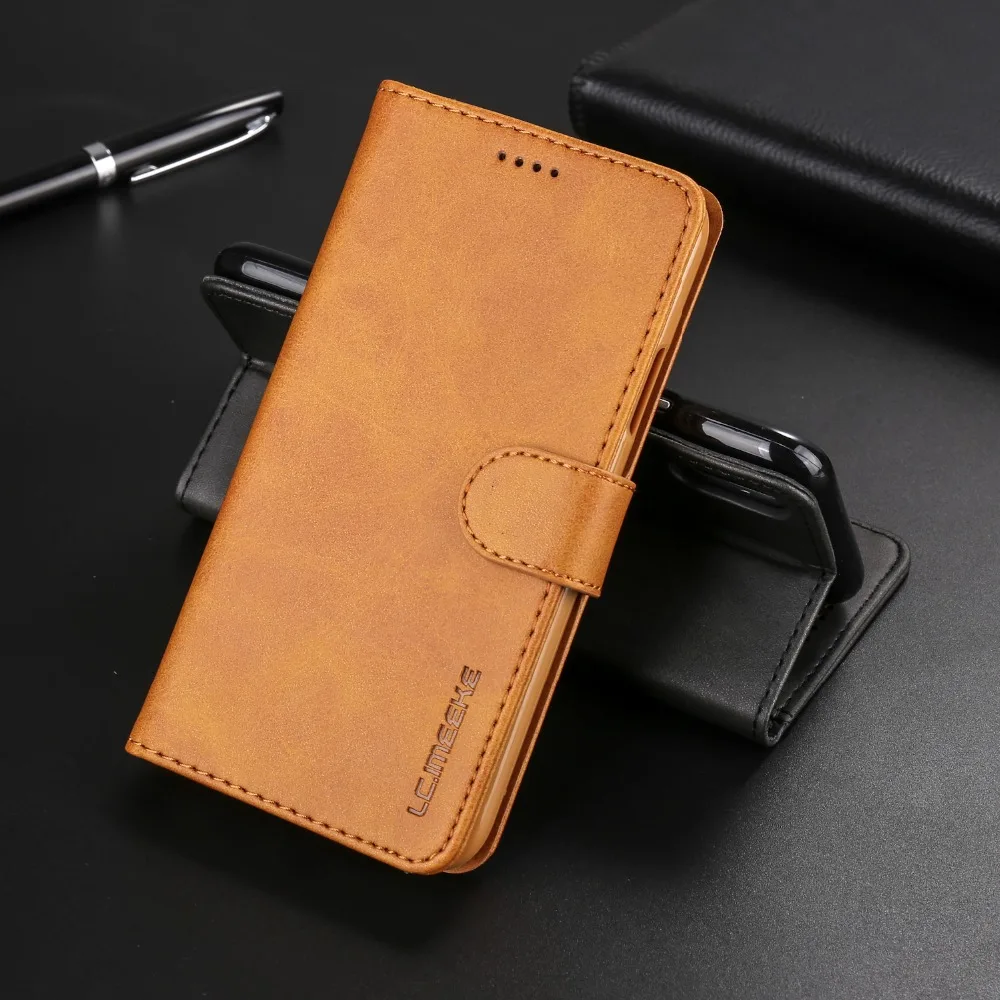 Чехол кошелек из натуральной ПУ кожи чехол книжка с подставкой ТПУ для iPhone X XS Max XR