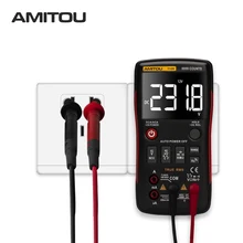 T109 True-RMS Digital Multimeter Auto Button 9999 Counts With Analog Graph AC/DC Voltage Ammeter Current Ohm Transistor Tester T109 True-RMS Digital Multimeter Auto Button 9999 Counts With Analog Graph AC/DC Voltage Ammeter Current Ohm Transistor Tester