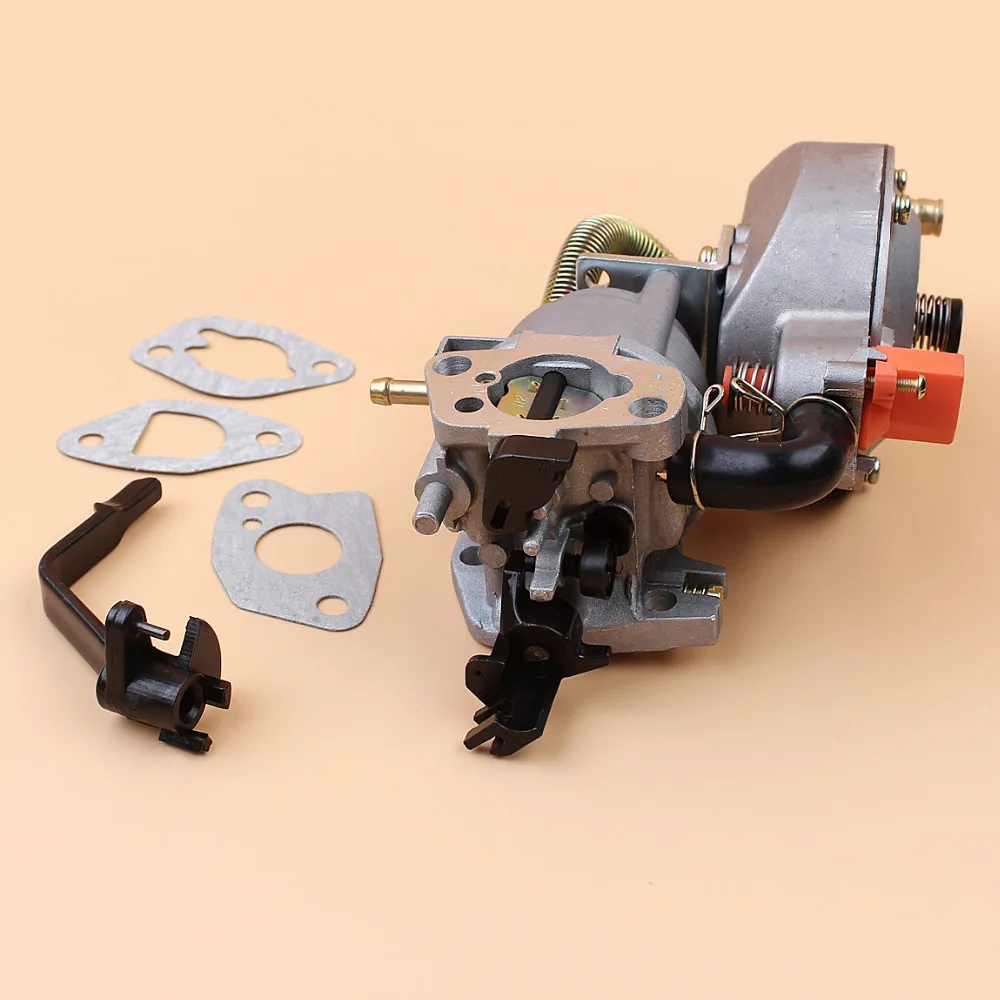 Carburetor Dual Fuel Conversion Kit For HONDA GX160 GX200 168F 170F 2KW 3KW GENERATOR LPG/CNG GASOLINE Dual Fuel Carburetor Carb