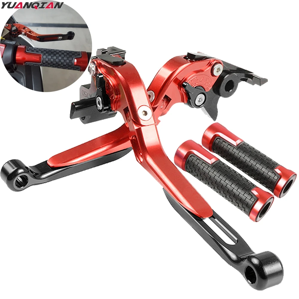 

For KTM 690 Duke SMC SMCR 2014-2016 690 EnduRo R 2014-2016 Motorcycle handle handlebar grips ends Folding Brake Clutch Levers