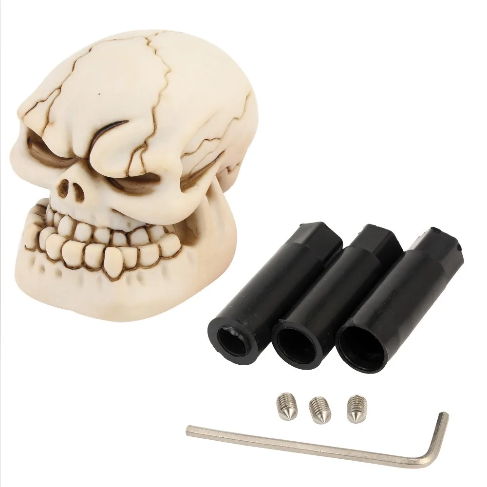 Neverland universal manual del coche Perilla del cambio de engranaje wicked tallada cráneo Shifter palanca Transmisión pomo palanca cambio Neverland universal manual del coche Perilla del cambio de engranaje wicked tallada cráneo Shifter palanca Transmisión pomo palanca cambio