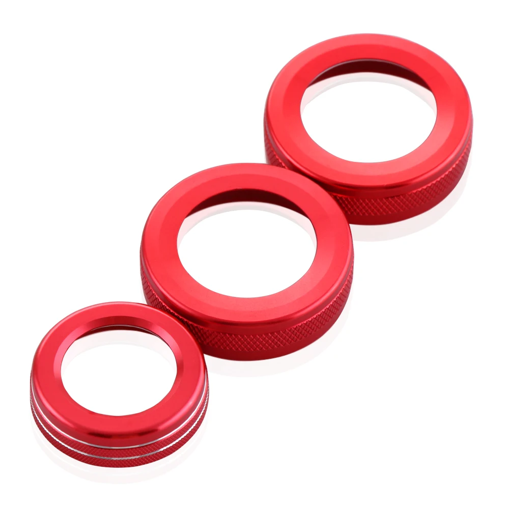 

3PCS Car Air Conditioning Knob Heat Control Switch Knob For Mercedes Benz A B C E Class GLK GLA CLA GLE ML GL AMG accessories