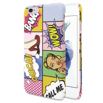 

ANYLIFE Anti-shock premium back case (with pattern on edges) // IPHONE 6/6S - CALLME -
