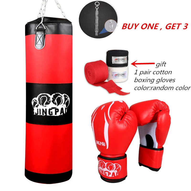 100cm Training Fitness MMA Fighter Boxing Bag Hook Hanging Bag Punch