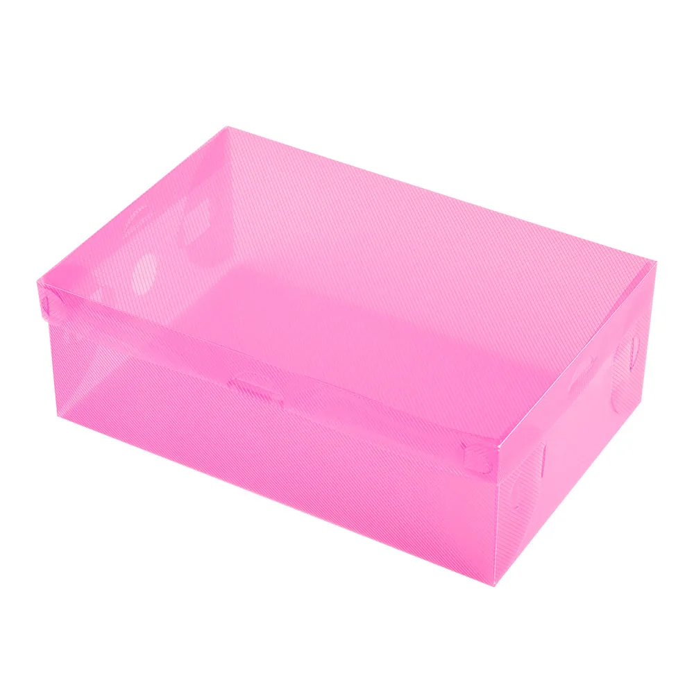 New Arrival Shoe Organizer Drawer Transparent Plastic Shoe Storage Box Rectangle PP Thickened Shoes Organizer Drawer Shoe Boxes