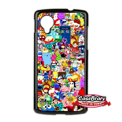 Мультфильм Стикеры бомба Прекрасный чехол для Sony Xperia Z5 Z4 Z3 Compact Z2 Z1 Z LG G6 G5 G4 g3 G2 l90 L70
