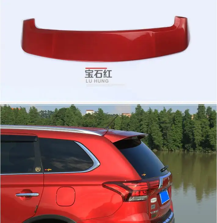 JIOYNG PAINT CAR REAR WING TRUNK LIP SPOILER FOR 17 18 Mitsubishi Outlander 2016 2017 2018 FAST BY EMS | Автомобили и мотоциклы