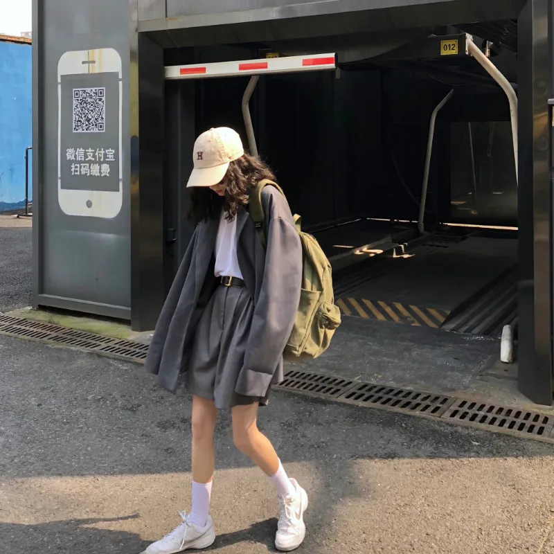 

Women Summer Short Pants Loose Korean Fashion Wide Leg Pant Janpan Kawaii Ulzzang Chic Mujer Plus Size Casual Pants