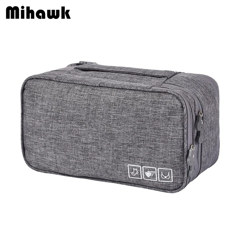 Mihawk Travel Underwear Bags Women's Cosmetic Makeup