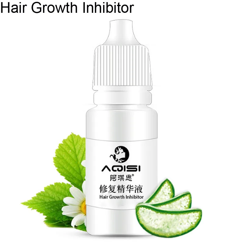 

2019 new Herbal Permanent Hair Growth Inhibitor After Hair Removal Repair Nourish Essence AQISI Liquid Hair removal repair