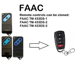 FAAC TM 433DS-1 odair/тонкий белый кардиган с длинным рукавом для девочек возрастом 2 3 универсальный пульт дистанционного управления Управление