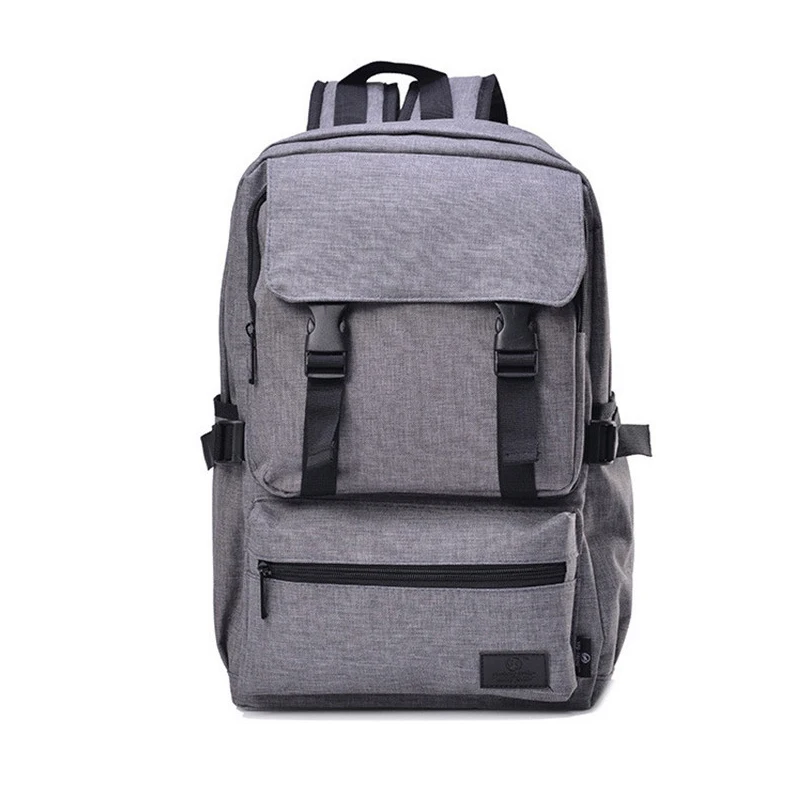 Jiulong Women/men Canvas Backpacks Large Capacity Computer Backpack For