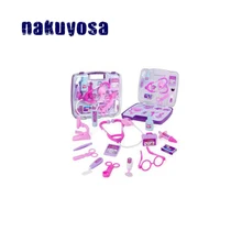 Детский чемодан Пластиковая обучающая игрушка Моделирование коробки для лекарств стетоскоп забавная игра в доктора наборы игрушка подарок для детей