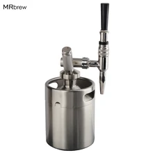 Nitro Кофеварка холодного заваривания 2L мини бочонок из нержавеющей стали система домашнего заваривания кофе набор лучший выбор Diy любителей кофе