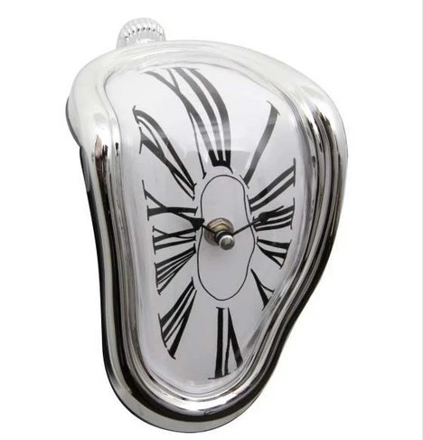 

Novel Surreal Melting Distorted Wall Clocks Surrealist Salvador Dali Style Wall Clock Amazing Home Decoration Gift