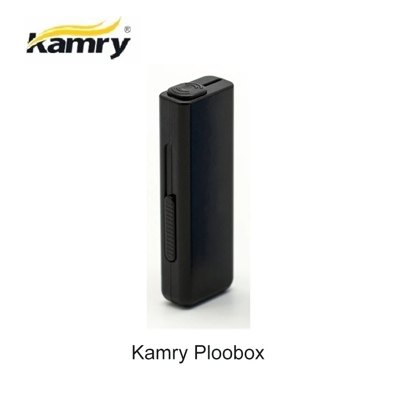 Электронная сигарета Kamry ploom box Kamry Ploobox 310 мАч с аккумулятором, испаритель сухих трав для нагрева, tabcco - Цвет: Черный