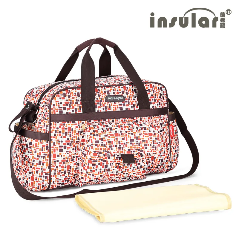 

Tote Messenger Plaid Waterproof Baby Diaper Bag For Stroller Kids Nappy Changing Bolsa Maternidade Mother Maternity Bag