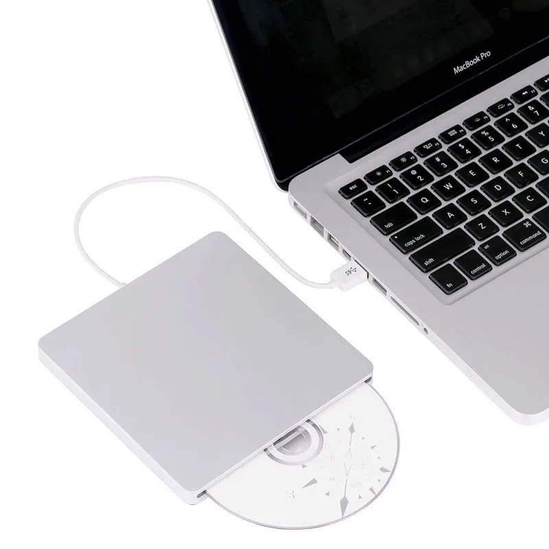 KuWFi usb3.0 ингаляция ультра тонкий внешний сжечь CD драйвер универсальный компьютер