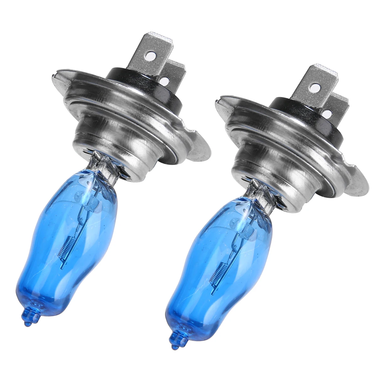 New Pair Super White Car H7 100W 12V HOD Xenon Light High Quality Halogen Headlight Light Bulb
