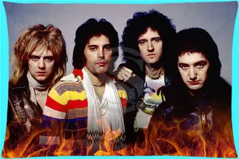 

The famous band Queen Pillow Cases Fashion Soft Pillowcases zipper Custom Pillow Cover 45x35cmSQ00519-ZHH-02