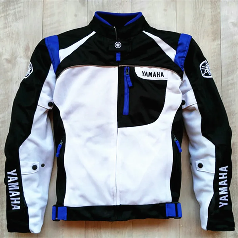 

2018 Summer Motocross Racing Professional Jacket Motorcycle Jacket For YAMAHA MotoGP Racing Team Moto Chaqueta with Protectors S