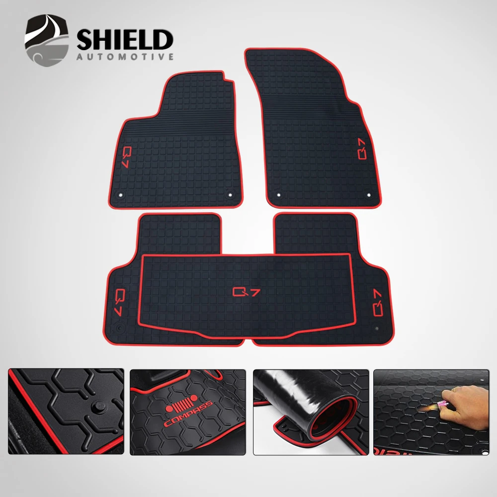 Fits Audi A1 A4 A5 A6L A3 A7 A8 Q3 Q5 Q7 Rubber floor mat custom fit