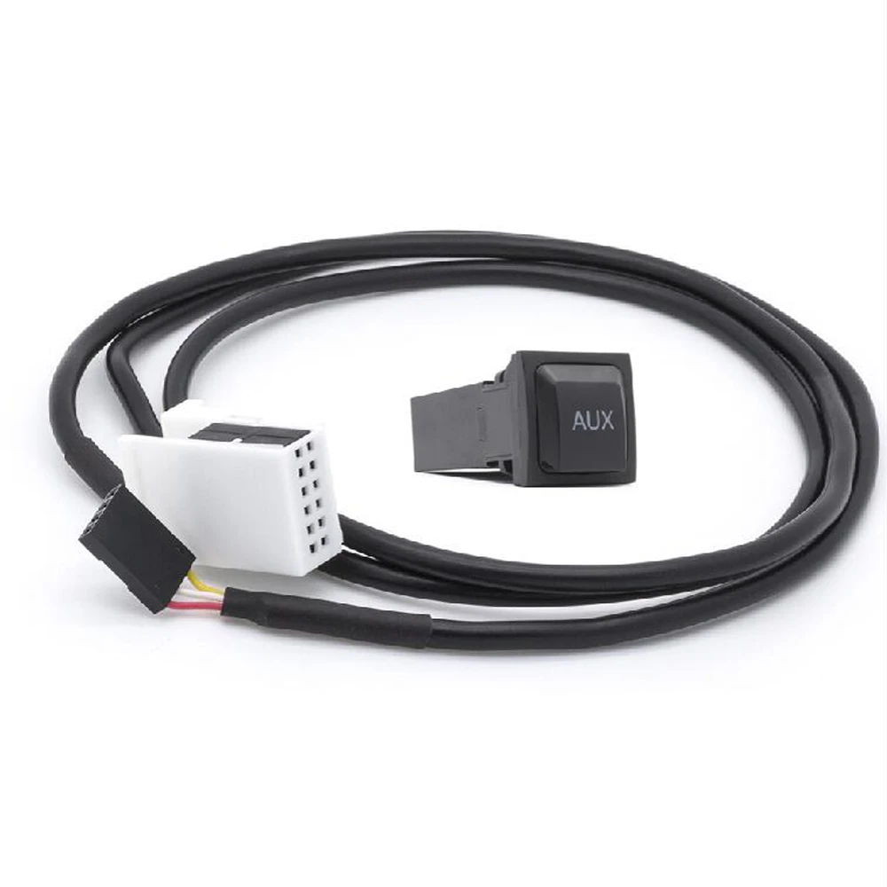 

RCD510 RCD310 RCD300 RCD210 RNS510 Aux-In AUX Cable for Volkswagen Tiguan for Skoda Octavia
