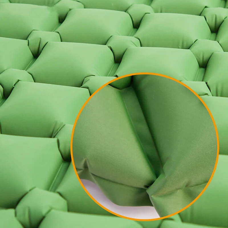 Air Mattress Inflatable Bed for Tent Portable Ultralight Sleeping Pad Air Bed Moistureproof Pad Wat