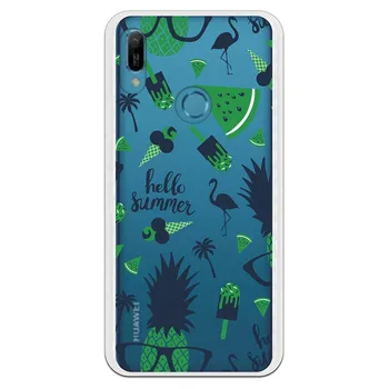 

Stand case costume drawing Hello Summer Blue WP007 for Huawei Y6 2019