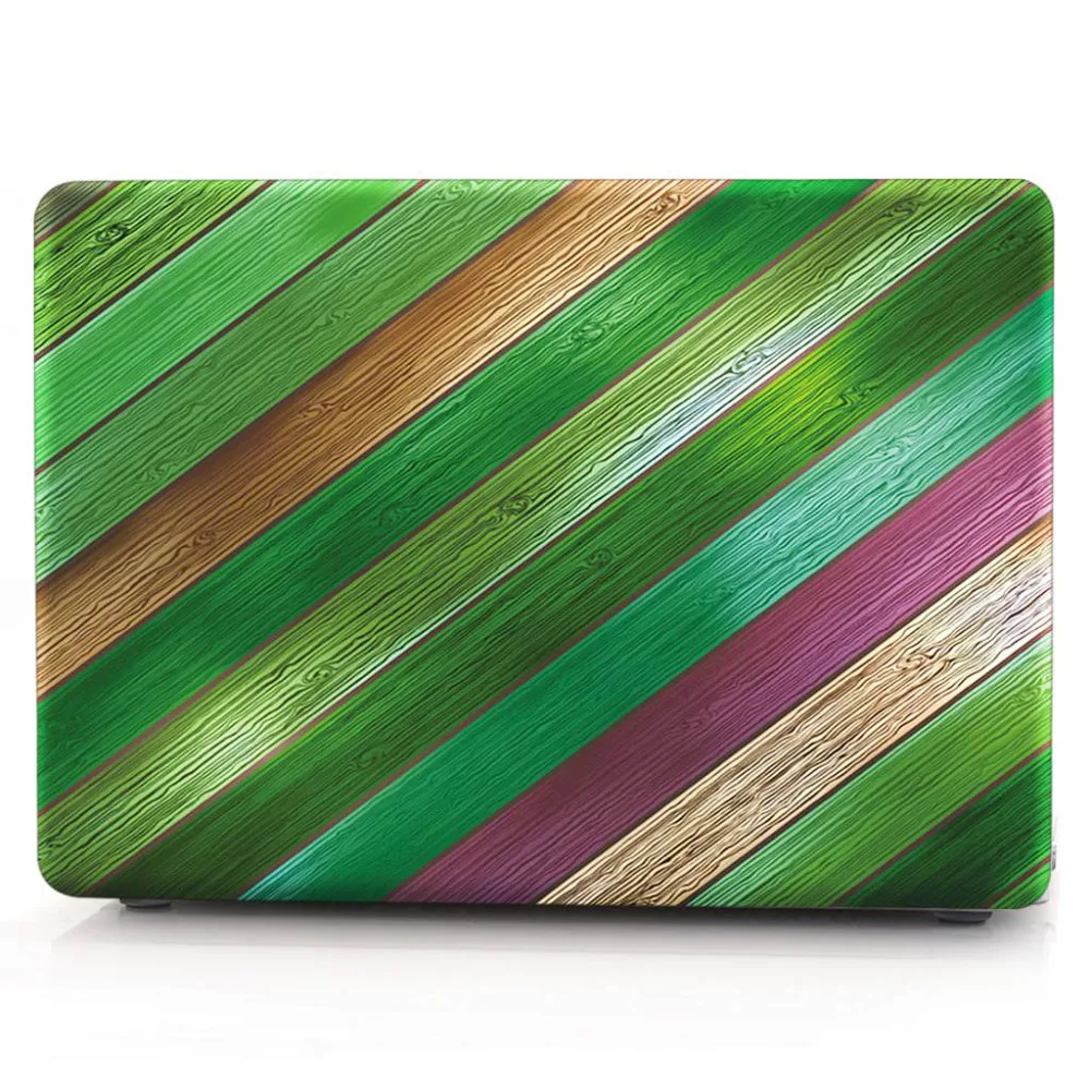 

Crystal Clear Plastic Hard Case For Macbook Air 11" 13" Retina 12" Cover Oil Painting Print Case For Mac book Pro 13" 15" Retina