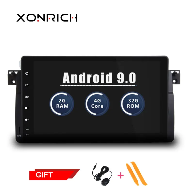 

IPS Android 9.0 Car Multimedia Player For BMW/E46/M3/MG/ZT/Rover 75 Automotivo Radio Stereo Multimedia GPS Navi 4 Core Wifi OBD