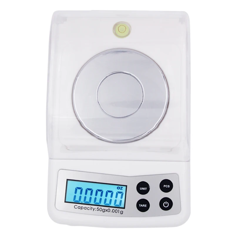 0.001-50/200grams Digital Electronic Balance Jewelry Kitchen Scale Food Weighing 
