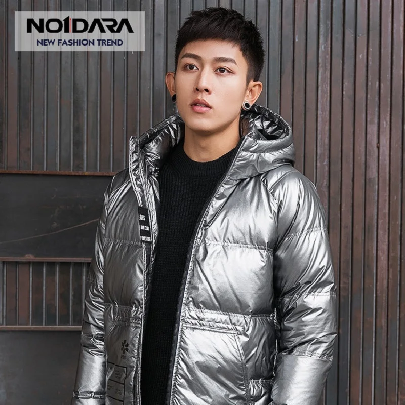 NO.1 DARA Brand Male Down Jacket Thick Hooded Windproof Winter jacket