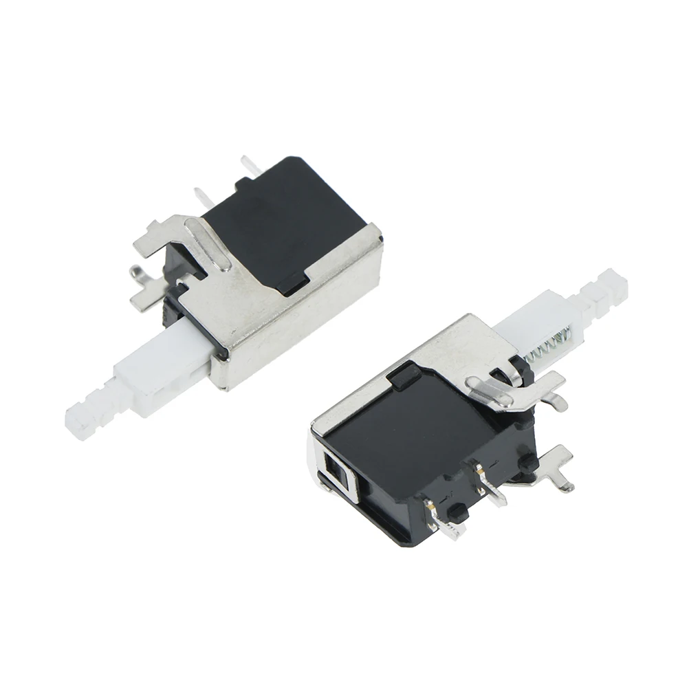 

10pcs Electric Heater Power Switch KDC-A10 With Bracket Hot Fan Bread Machine Humidifier Key Button Straight Button 4 Foot Board